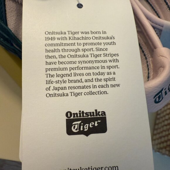 Onitsuka Tiger Mexico 66 SD Crystal Pink/Spruce Green Sneakers Size 7 - Picture 12 of 13